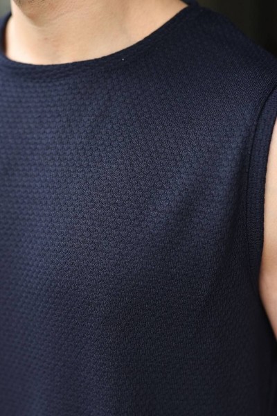 Мужская Трикотажная Футболка Madmext