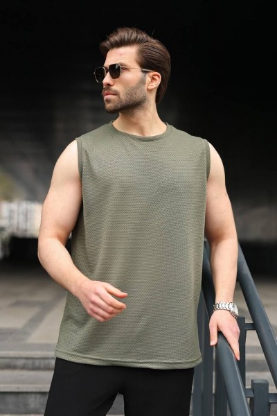 Мужская Трикотажная Футболка Madmext