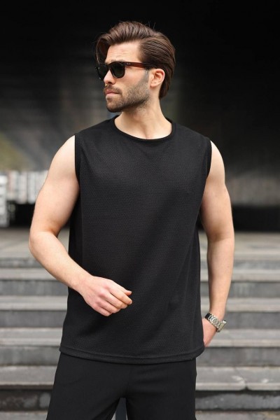 Мужская Трикотажная Футболка Madmext