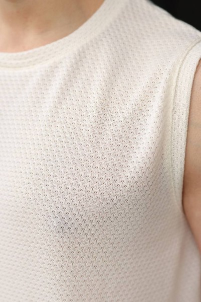 Мужская Трикотажная Футболка Madmext