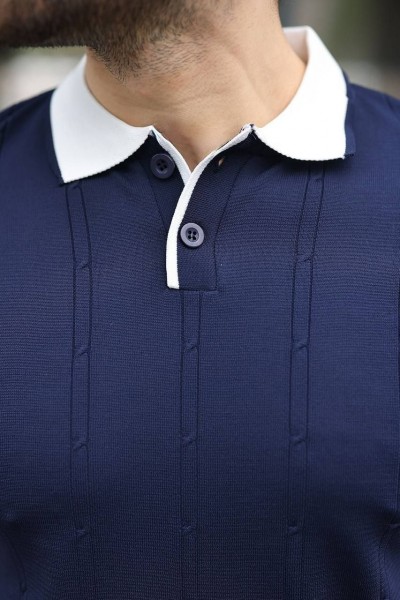 Мужская Трикотажная Футболка Madmext