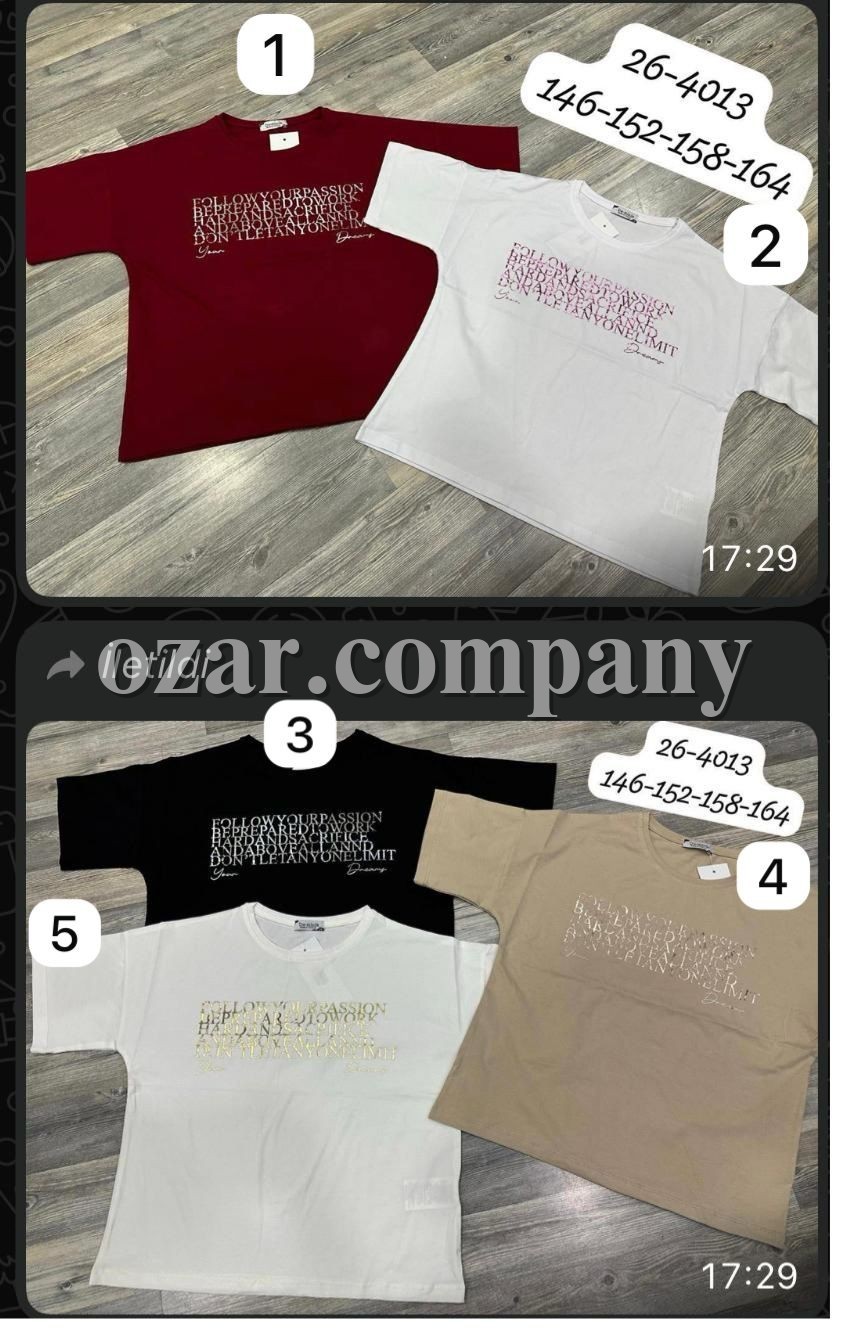 Футболка Для Девочки (11-12-13-14лет)