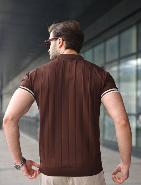 Мужская Трикотажная Футболка Madmext