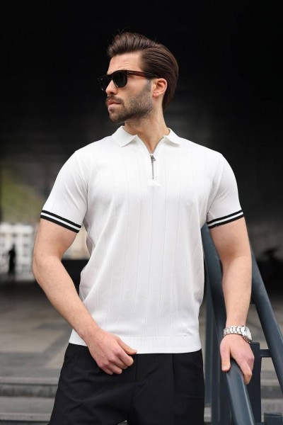 Мужская Трикотажная Футболка Madmext