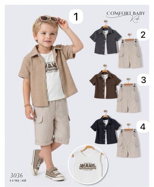 Костюм Для Мальчика Comfort Baby (3-4-5-6лет)