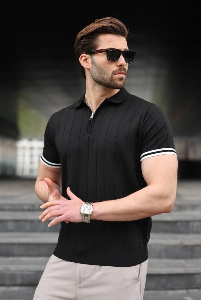 Мужская Трикотажная Футболка Madmext