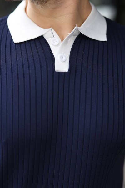 Мужская Трикотажная Футболка Madmext