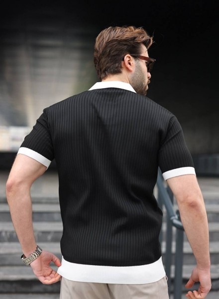 Мужская Трикотажная Футболка Madmext