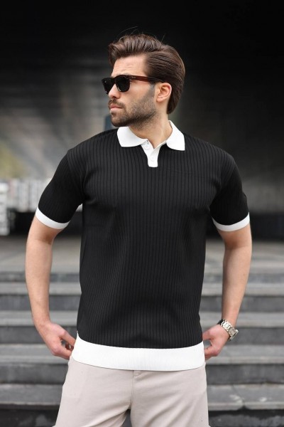 Мужская Трикотажная Футболка Madmext