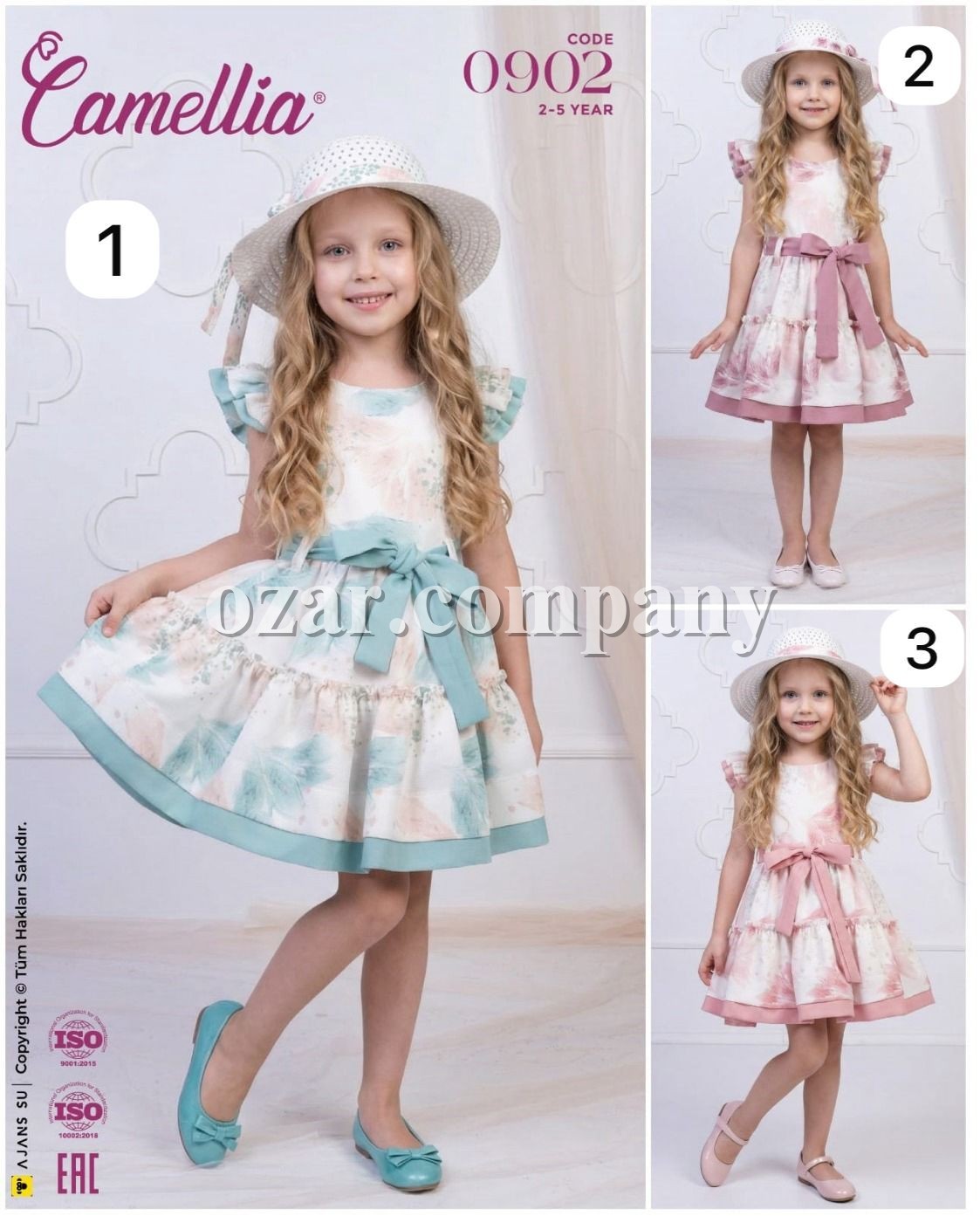 Платье Для Девочки Camellia (2-3-4-5лет)