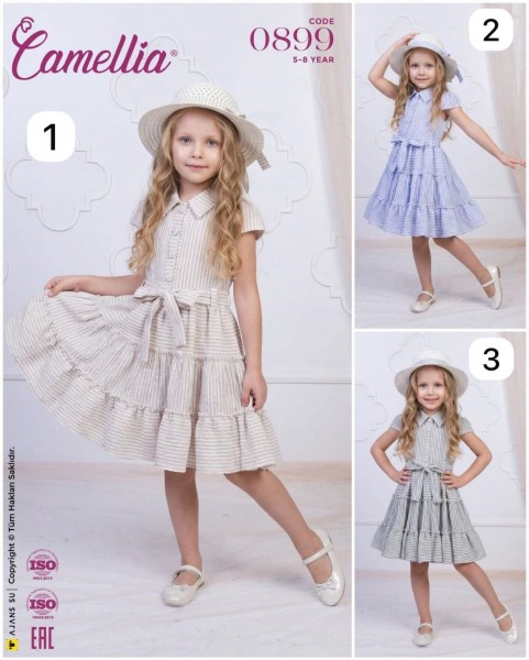 Платье Для Девочки Camellia (5-6-7-8лет) 