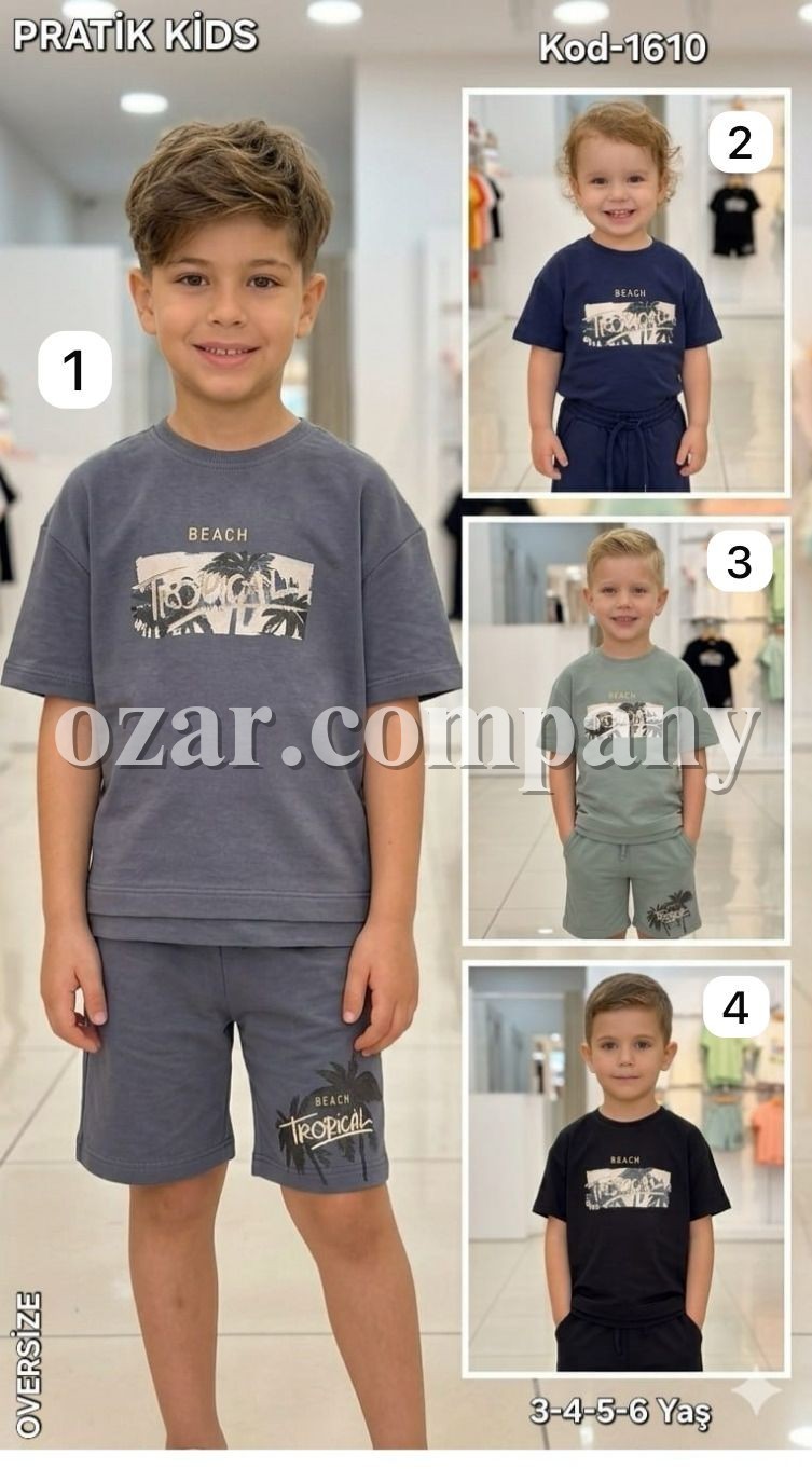 Костюм Для Мальчика Pratik Kids (3-4-5-6лет) 