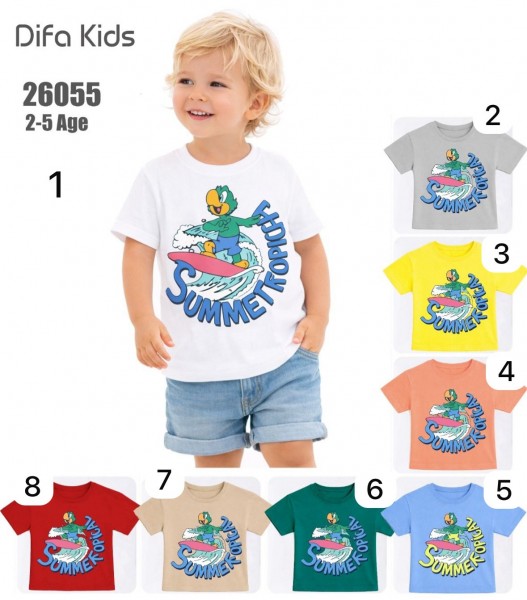 Футболка Для Мальчика Difa Kids (2-3-4-5лет)