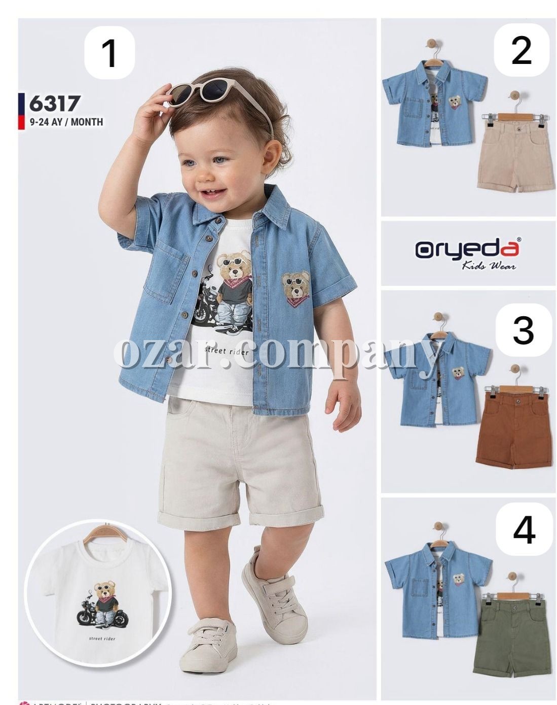 Костюм Тройка Для Мальчика Oryeda (6-12-18-24мес.)