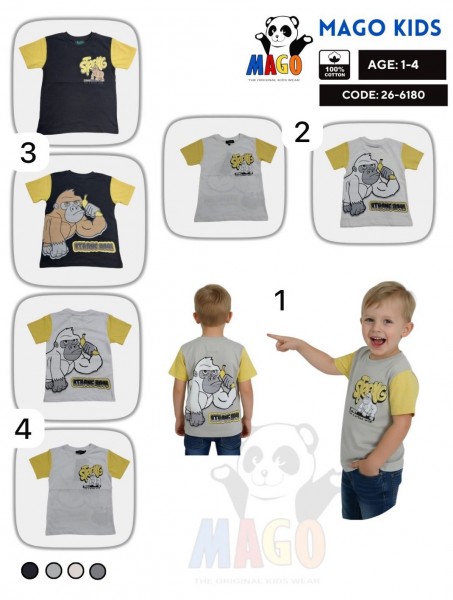Футболка Для Мальчика Mago Kids (1-2-3-4лет) 