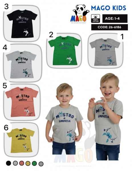 Футболка Для Мальчика Mago Kids (1-2-3-4лет) 