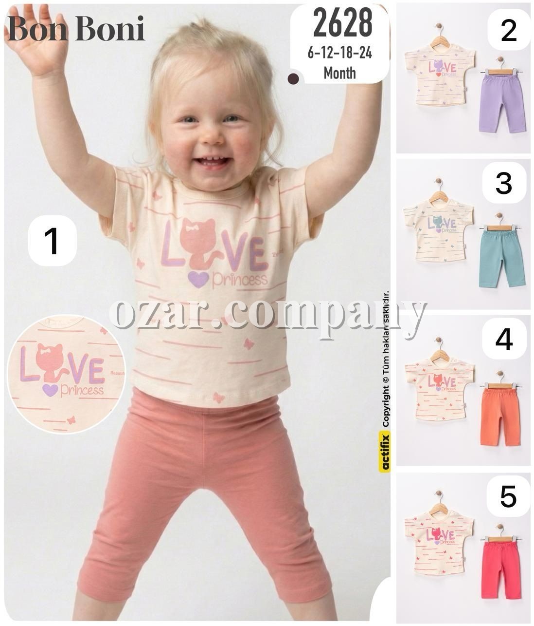 Костюм Для Девочки Bon Boni (6-12-18-24мес.)