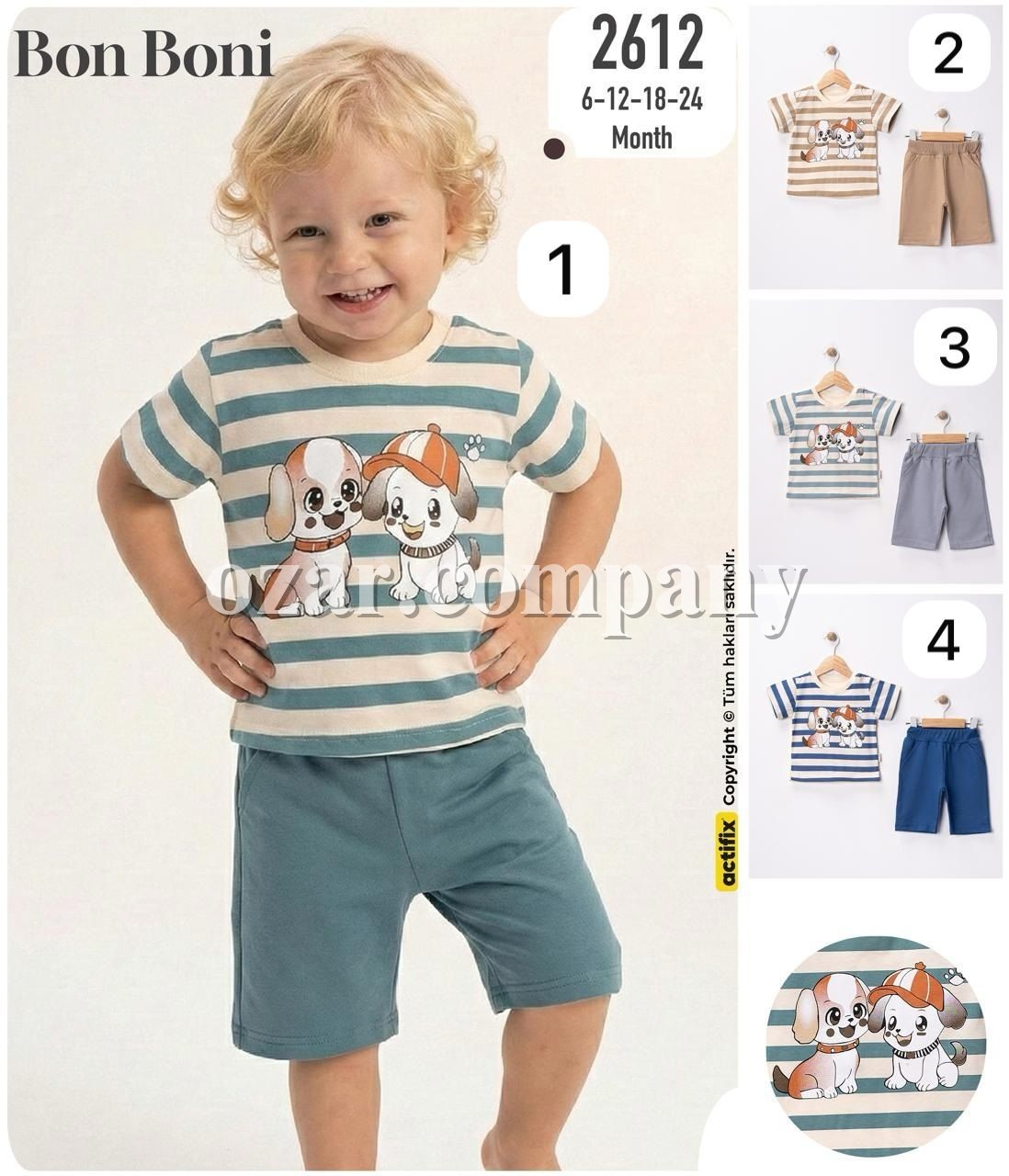 Костюм Для Мальчика Bon Boni (6-12-18-24мес.)