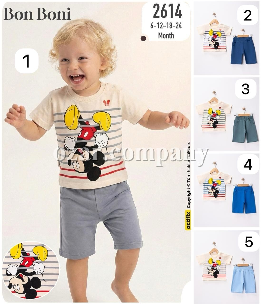 Костюм Для Мальчика Bon Boni (6-12-18-24мес.)