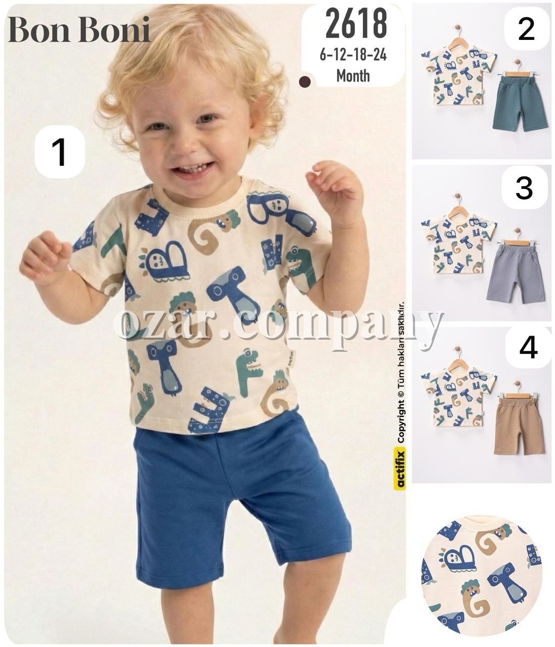 Костюм Для Мальчика Bon Boni (6-12-18-24мес.)