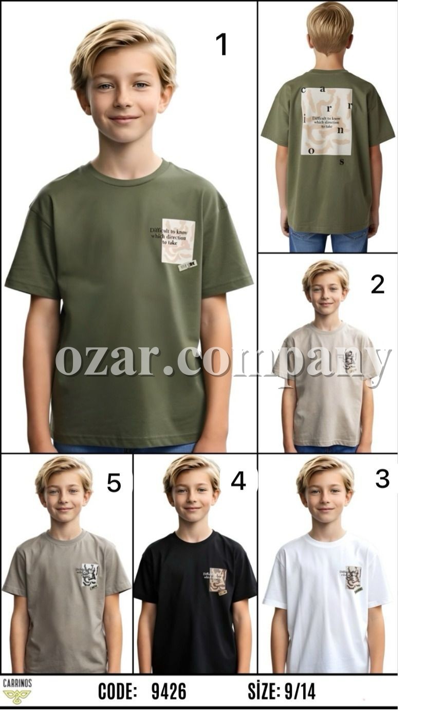 Футболка Для Мальчика Carrinos (9-10-11-12-13-14лет)