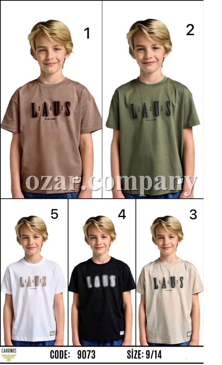 Футболка Для Мальчика Carrinos (9-10-11-12-13-14лет)