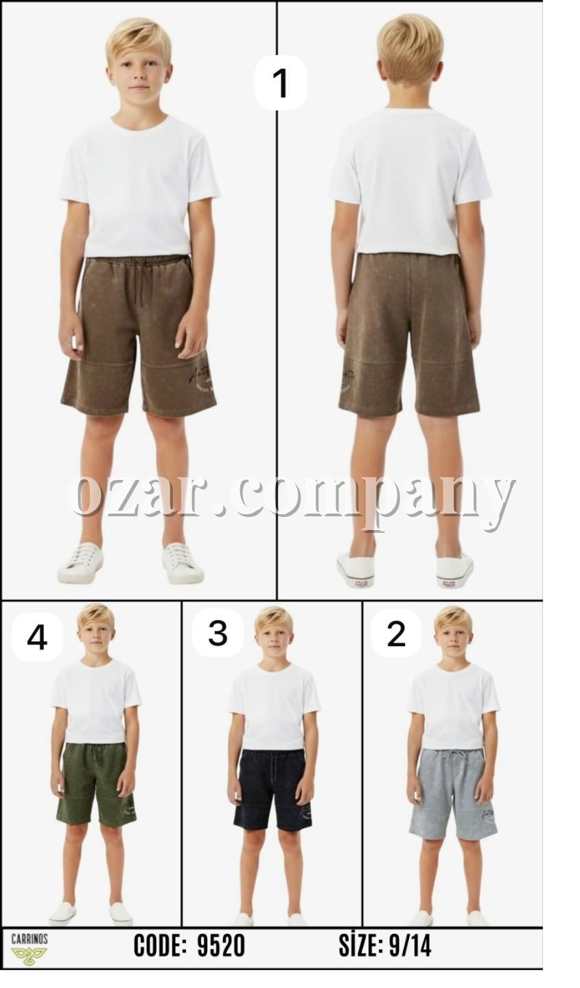 Шорты Для Мальчика Carrinos (9-10-11-12-13-14лет)