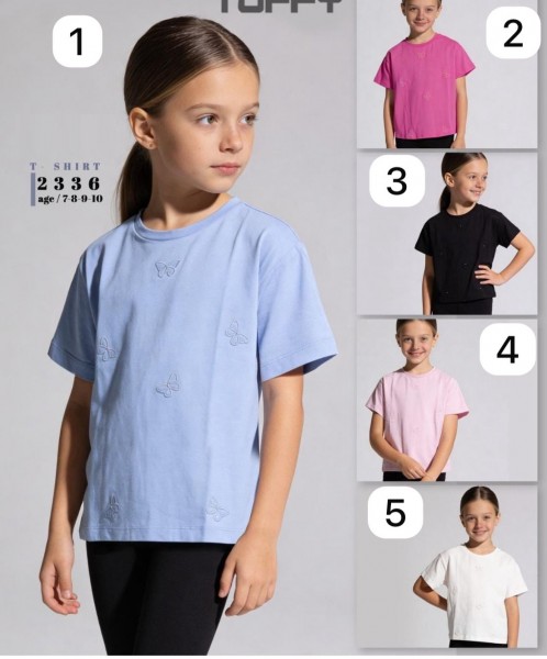 Футболка Для Девочки Tuffy (7-8-9-10лет) 