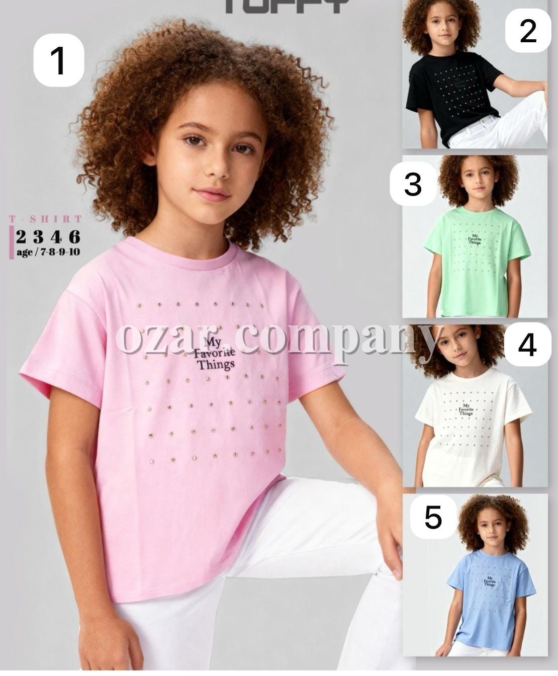 Футболка Для Девочки Tuffy (7-8-9-10лет) 