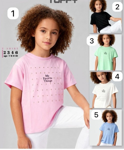 Футболка Для Девочки Tuffy (7-8-9-10лет) 