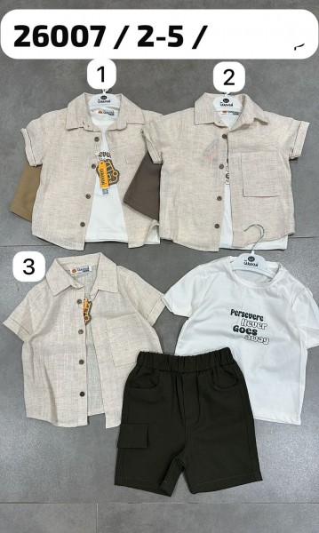 Костюм Тройка Для Мальчика Caravan (2-3-4-5лет)