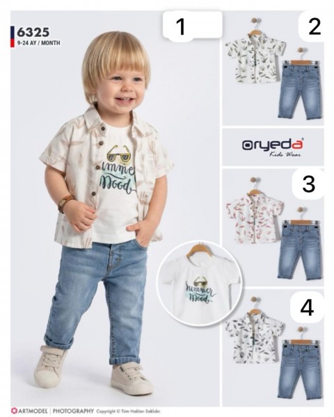 Костюм Тройка Для Мальчика Oryeda (9-12-18-24мес.)