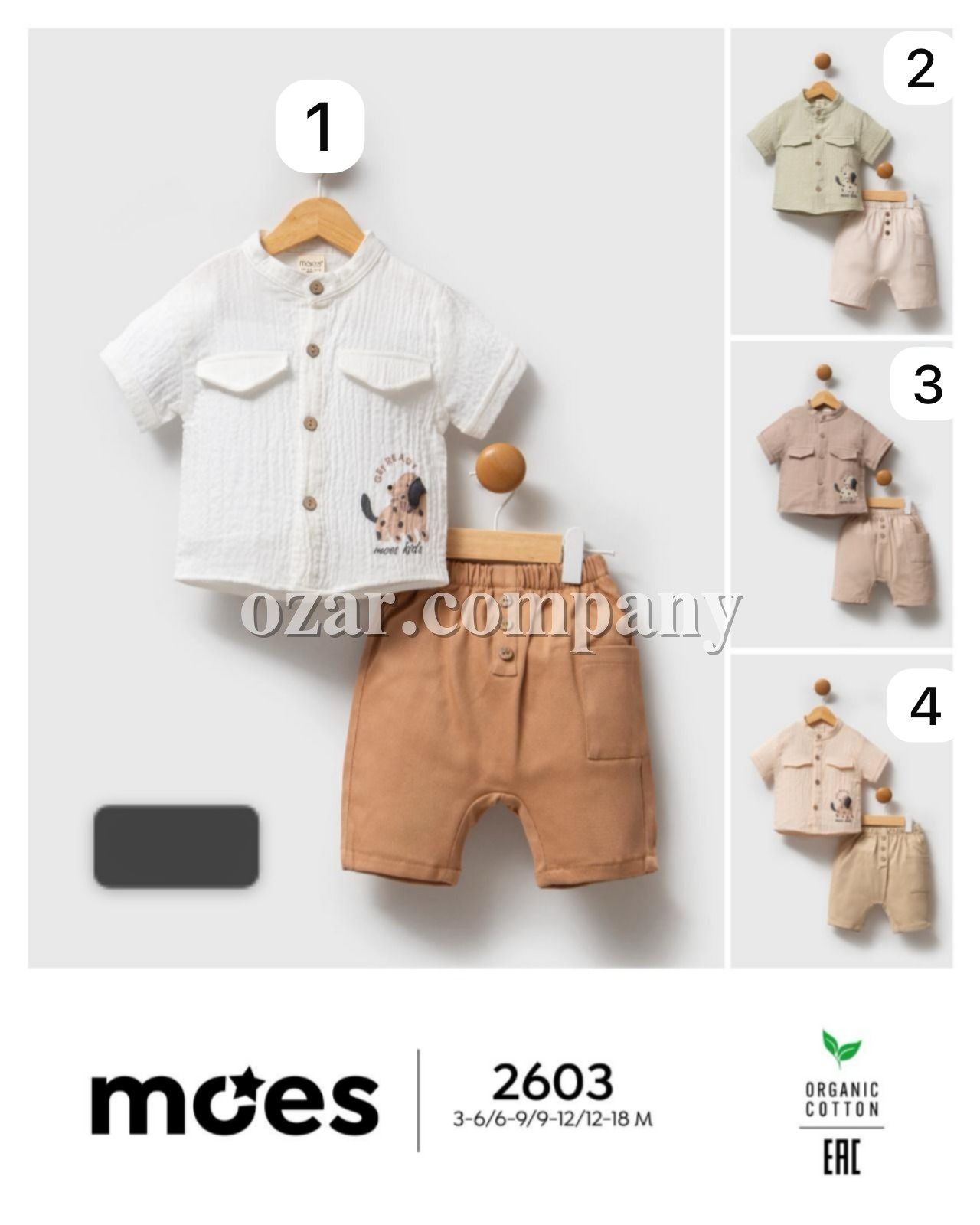 Костюм Для Мальчика Moes (3-6/6-9/9-12/12-18мес.)