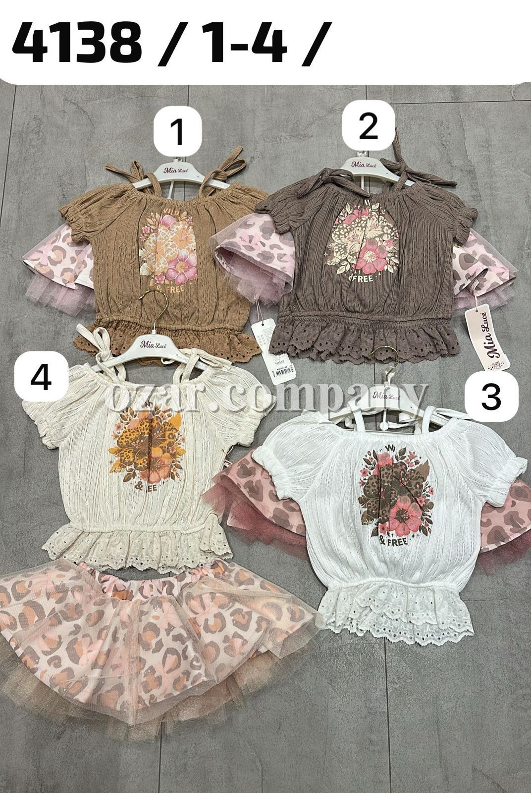 Костюм Для Девочки Mia Luce (1-2-3-4лет) 