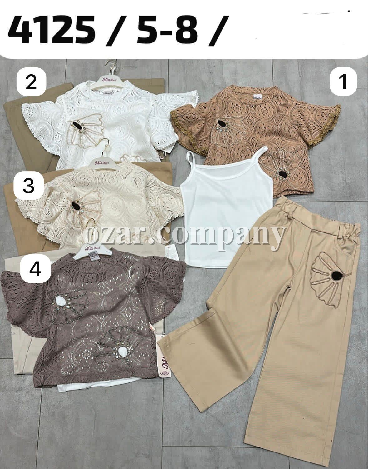 Костюм Для Девочки Mia Luce (5-6-7-8лет) 