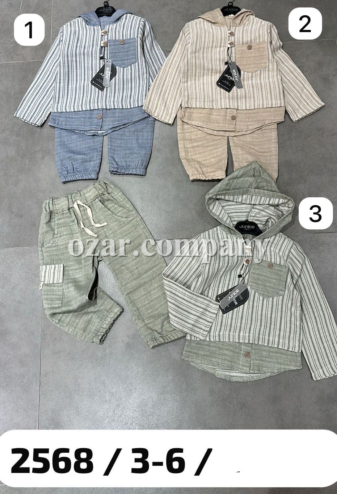 Муслиновый Костюм Для Мальчика Junior Class (3-4-5-6лет) 