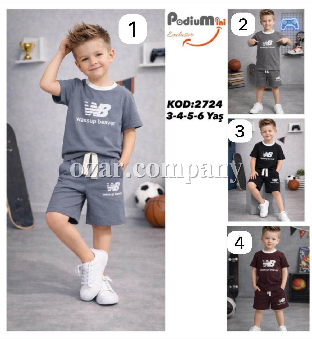 Костюм Для Мальчика PodiuMini (3-4-5-6лет) 