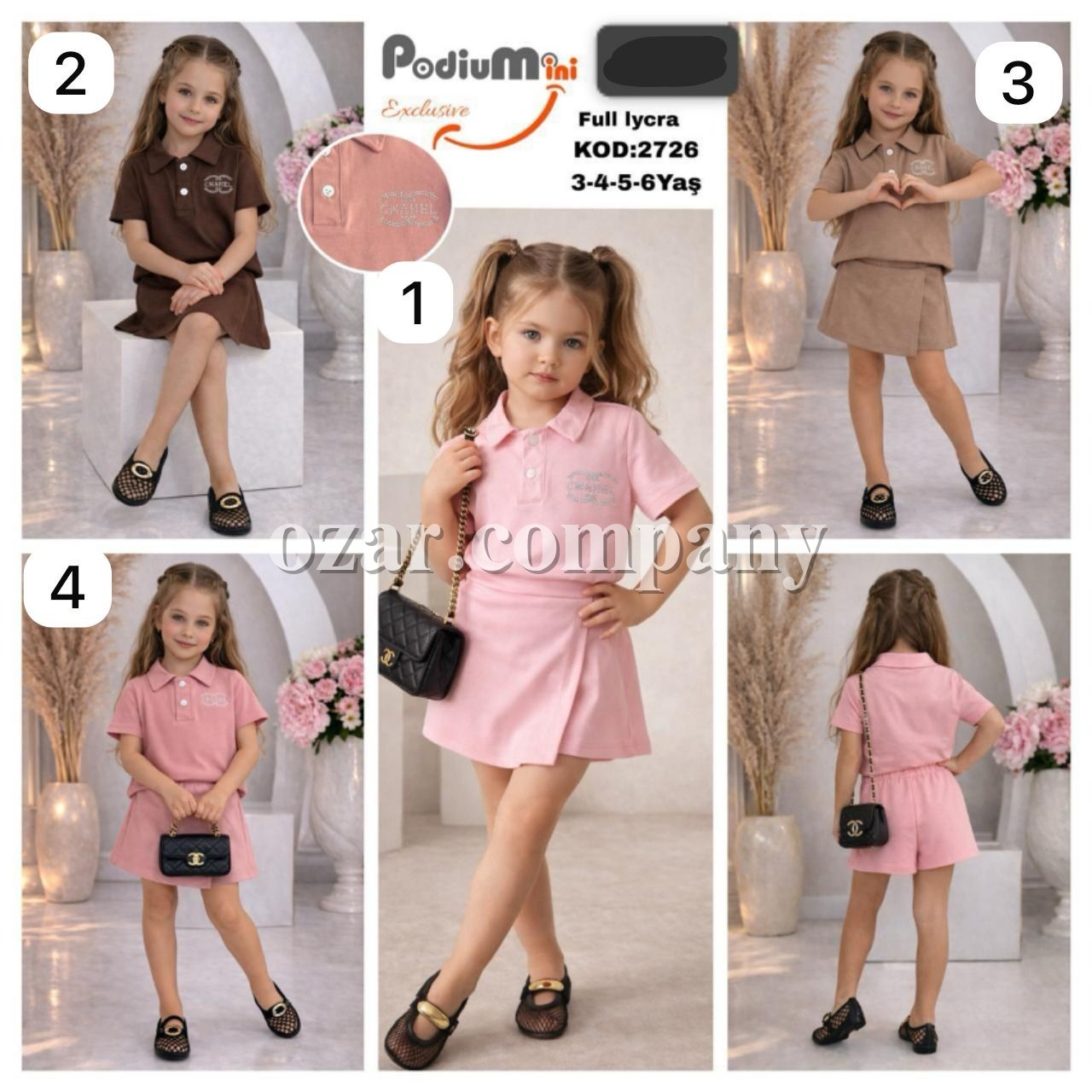 Костюм Для Девочки PodiuMini (3-5-6-7лет) 