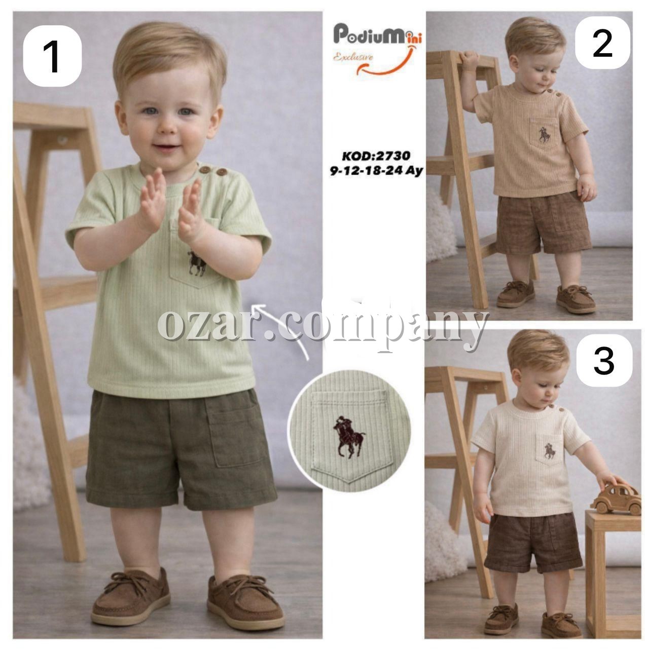 Костюм Для Мальчика PodiuMini (9-12-18-24мес.)