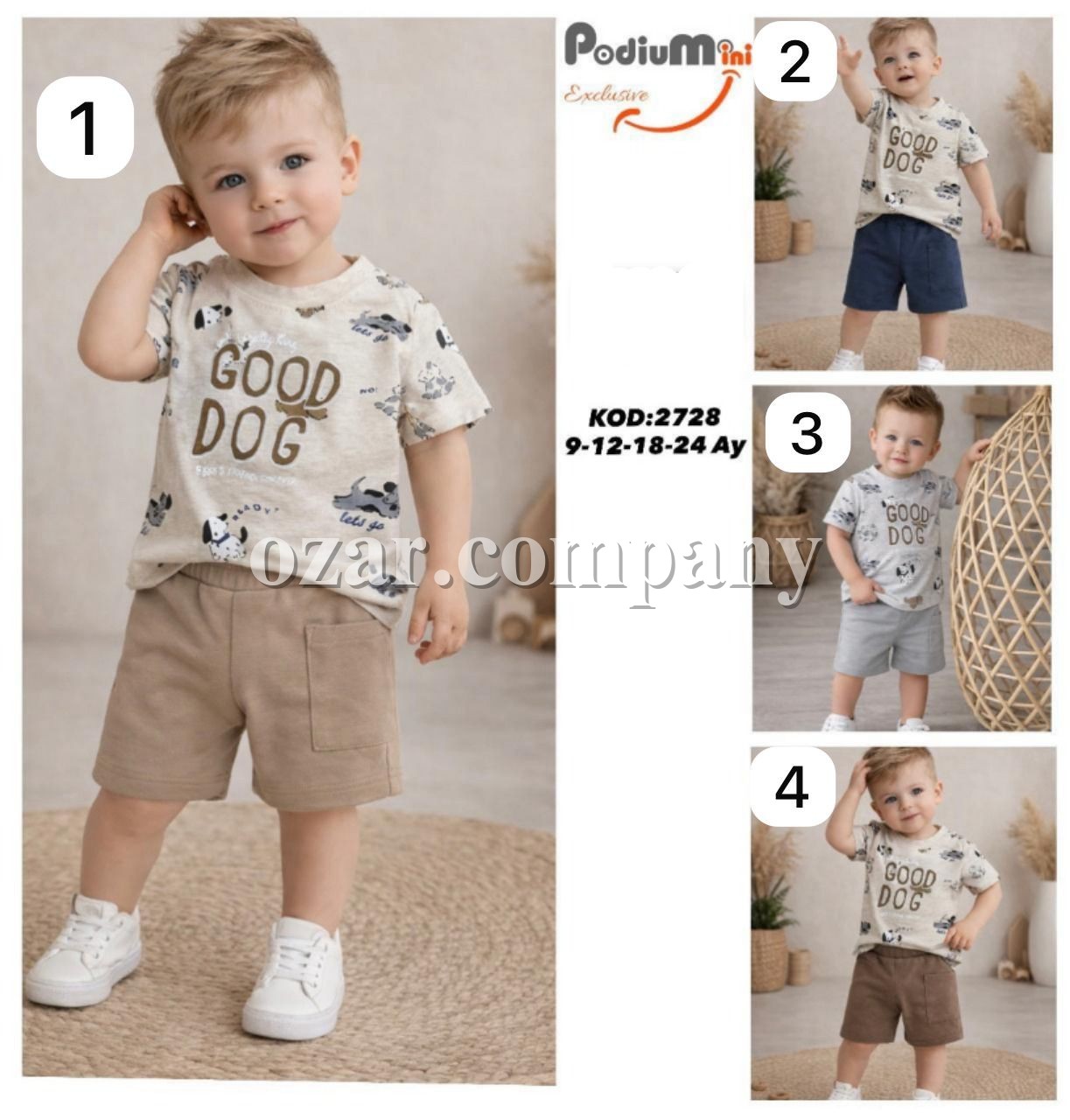 Костюм Для Мальчика PodiuMini (9-12-18-24мес.)