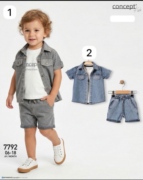 Костюм Тройка Для Мальчика Concept (6-9-12-18мес.)