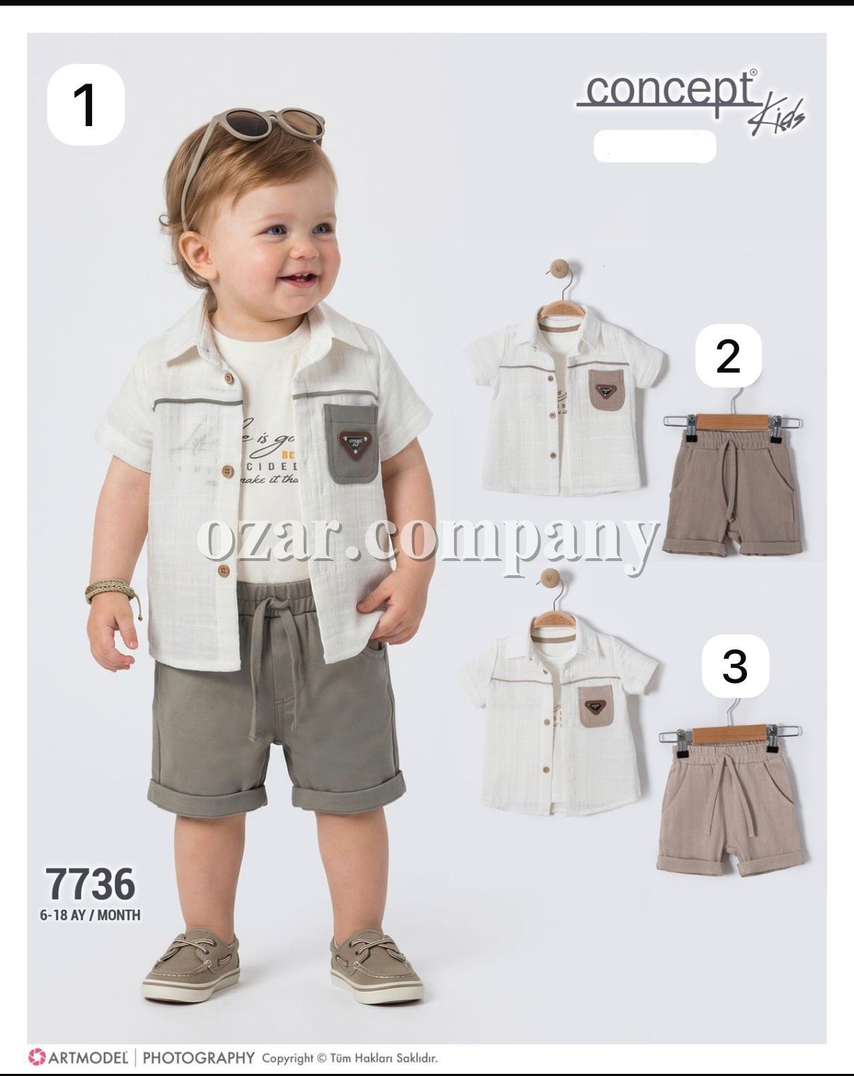 Костюм Тройка Для Мальчика Concept (6-9-12-18мес.)