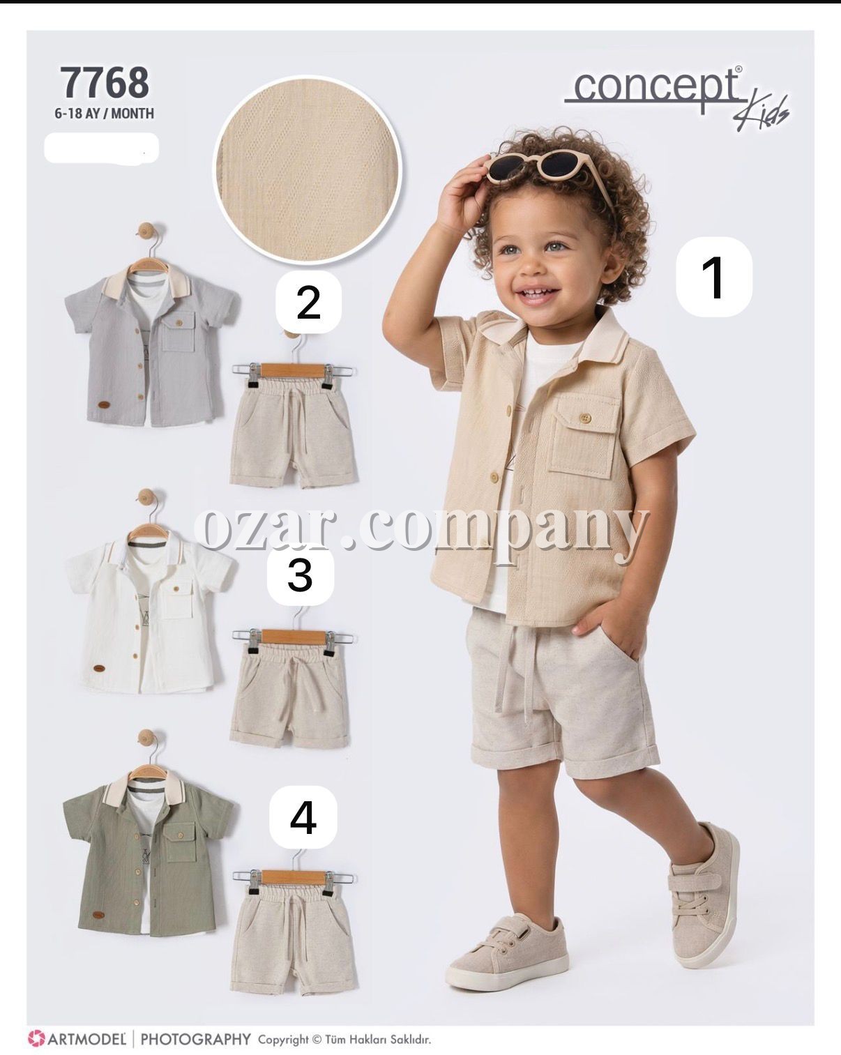 Костюм Тройка Для Мальчика Concept (6-9-12-18мес.)