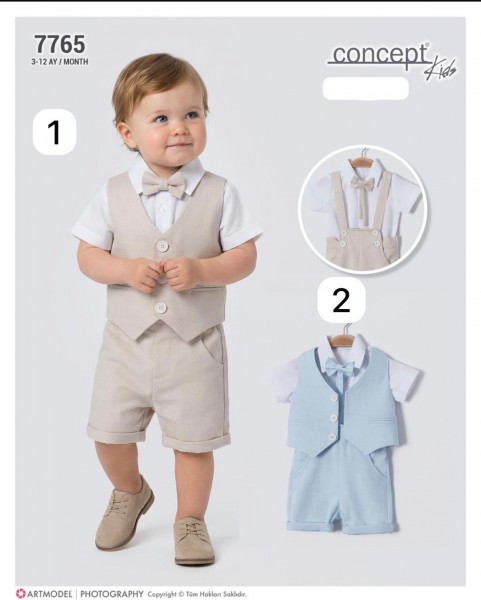 Костюм Тройка Для Мальчика Concept (3-6-9-12мес.)