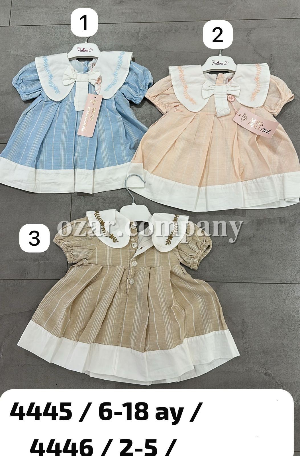 Платье Для Девочки Miss Pallone (6-9-12-18мес.)