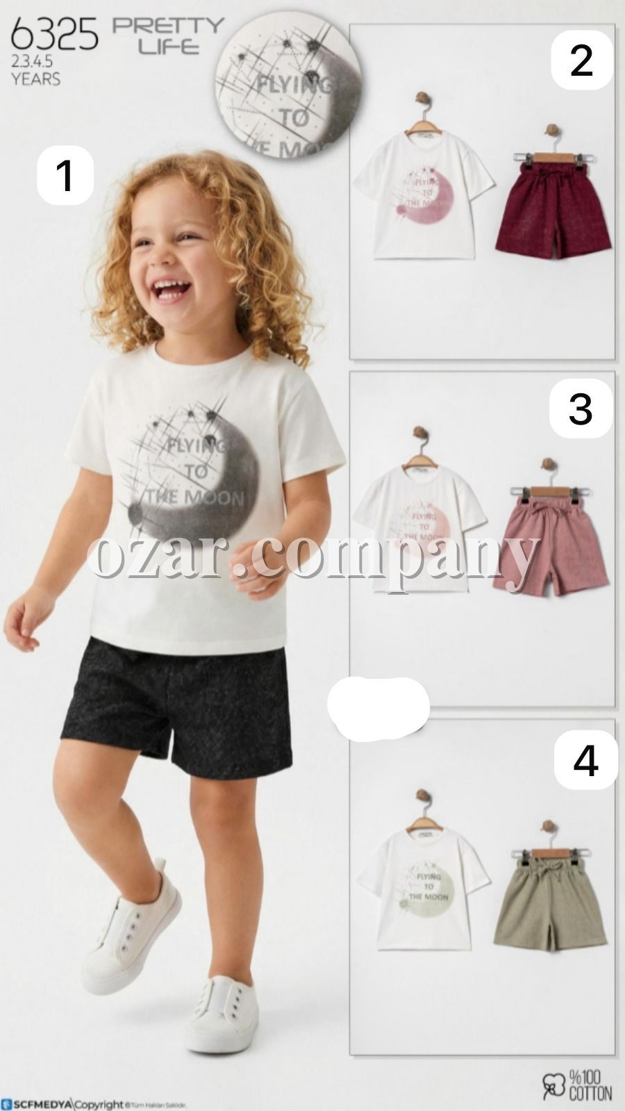 Костюм Для Девочки Pretty Life (2-3-4-5лет)