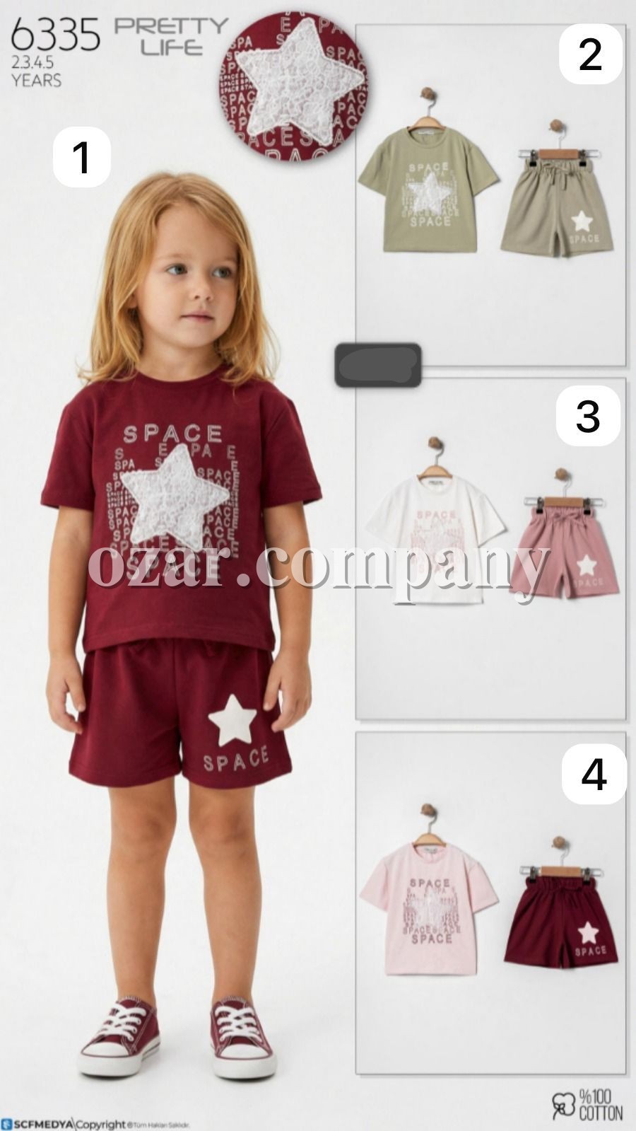 Костюм Для Девочки Pretty Life (2-3-4-5лет)