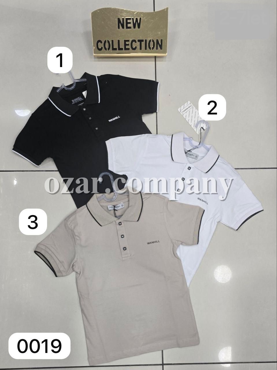 Школьная Футболка Для Мальчика Toni Wanhill (2-3-4-5-6-7лет) 