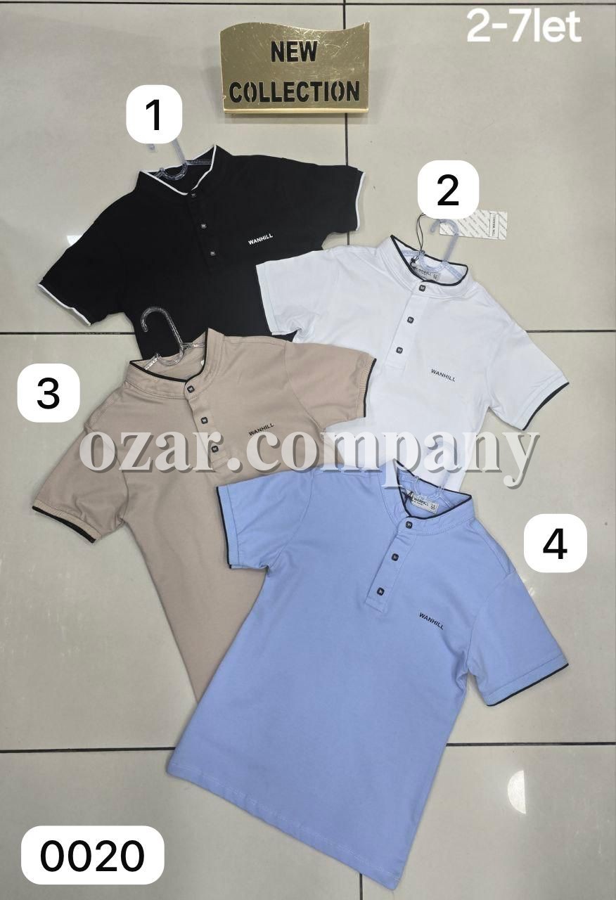 Школьная Футболка Для Мальчика Toni Wanhill (2-3-4-5-6-7лет) 