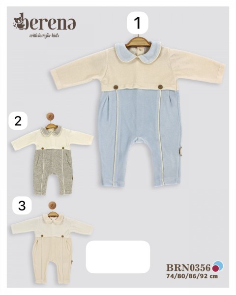 Велюровый Человечек Для Мальчика Berena (9-12-18-24мес.)